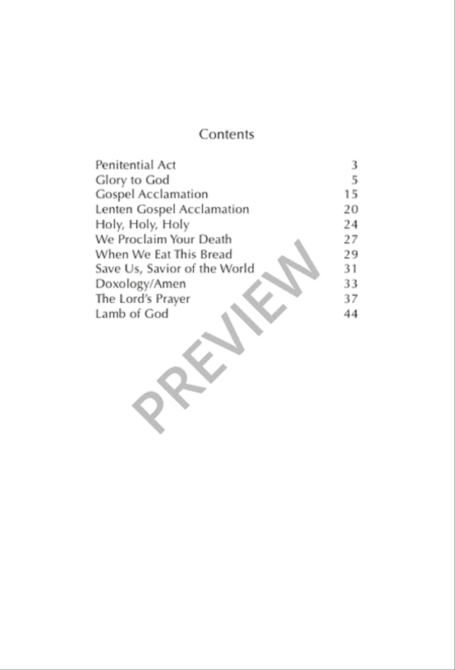 The Sound of My People - Choral / Accompaniment Edition 4-Part scores gallery preview page 3