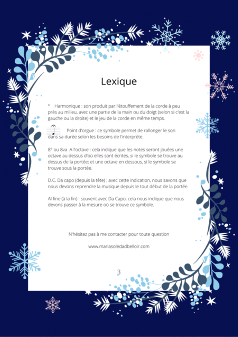 Christmas harp anthology Harp scores gallery preview page 4