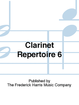 Clarinet Repertoire 6