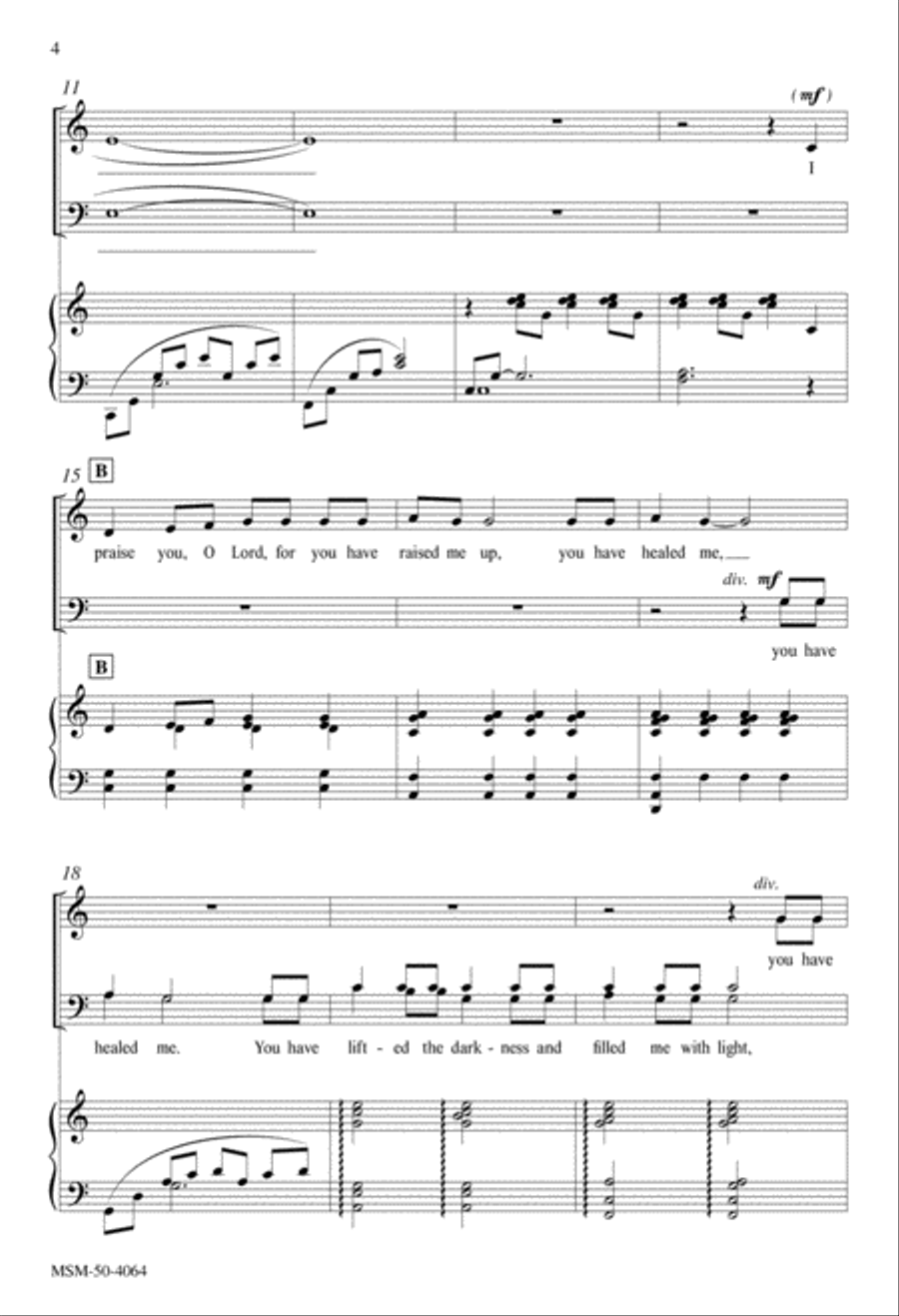 There Is Joy in the Morning! Divisi scores gallery preview page 3