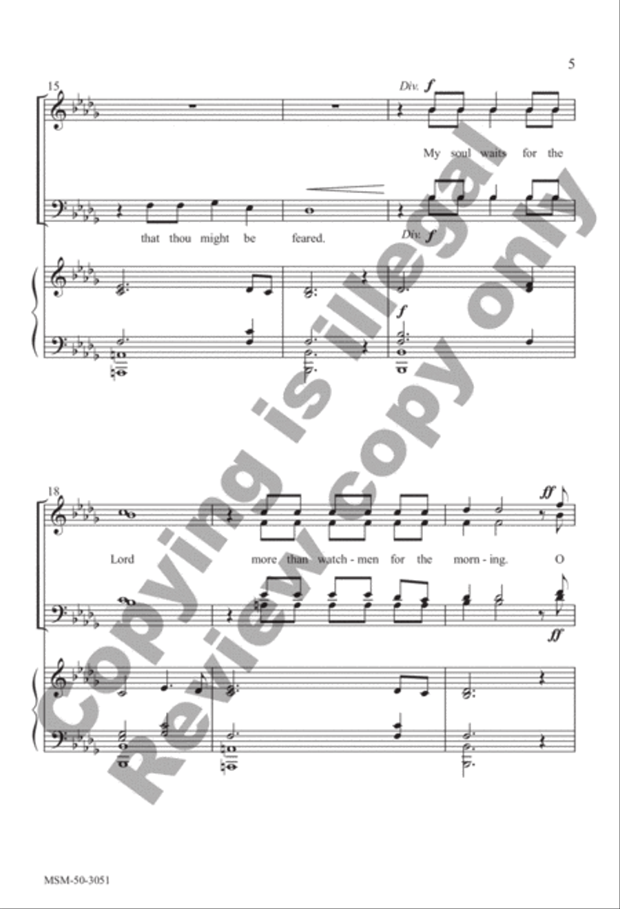 Out of the Depths 4-Part scores gallery preview page 4