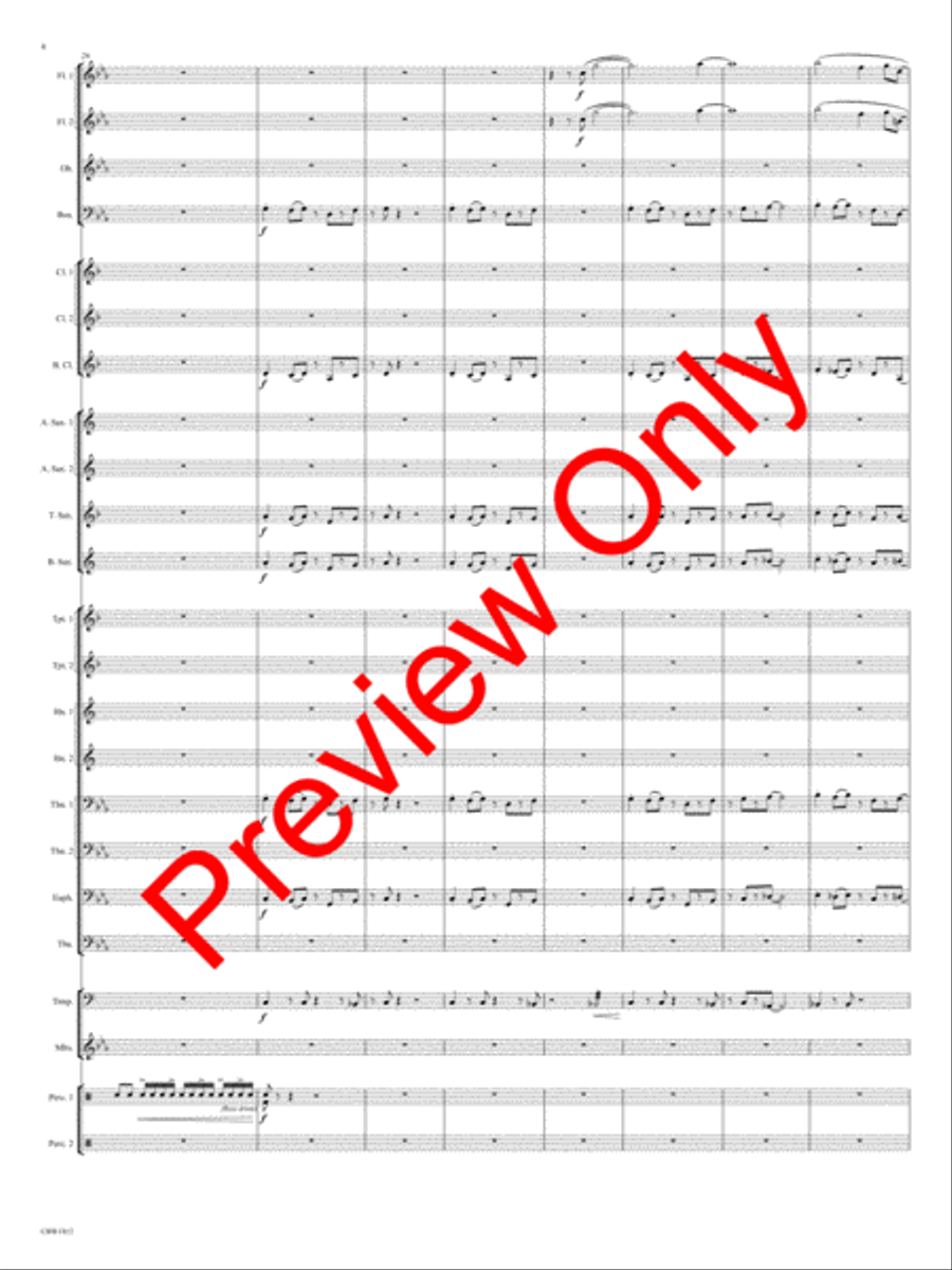 Viserion Concert Band scores gallery preview page 7
