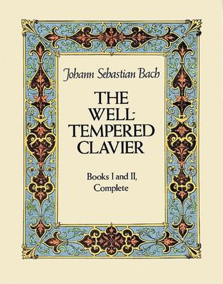 Book cover for Bach - Well Tempered Clavier Book 1 & 2 Complete