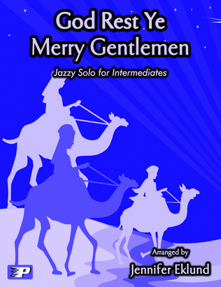 Book cover for God Rest Ye Merry, Gentlemen (Easy Jazz Piano)