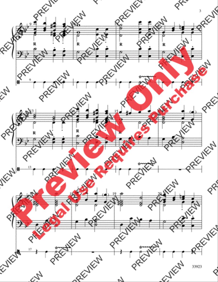 Sing We Now of Christmas Handbell Choir scores gallery preview page 3