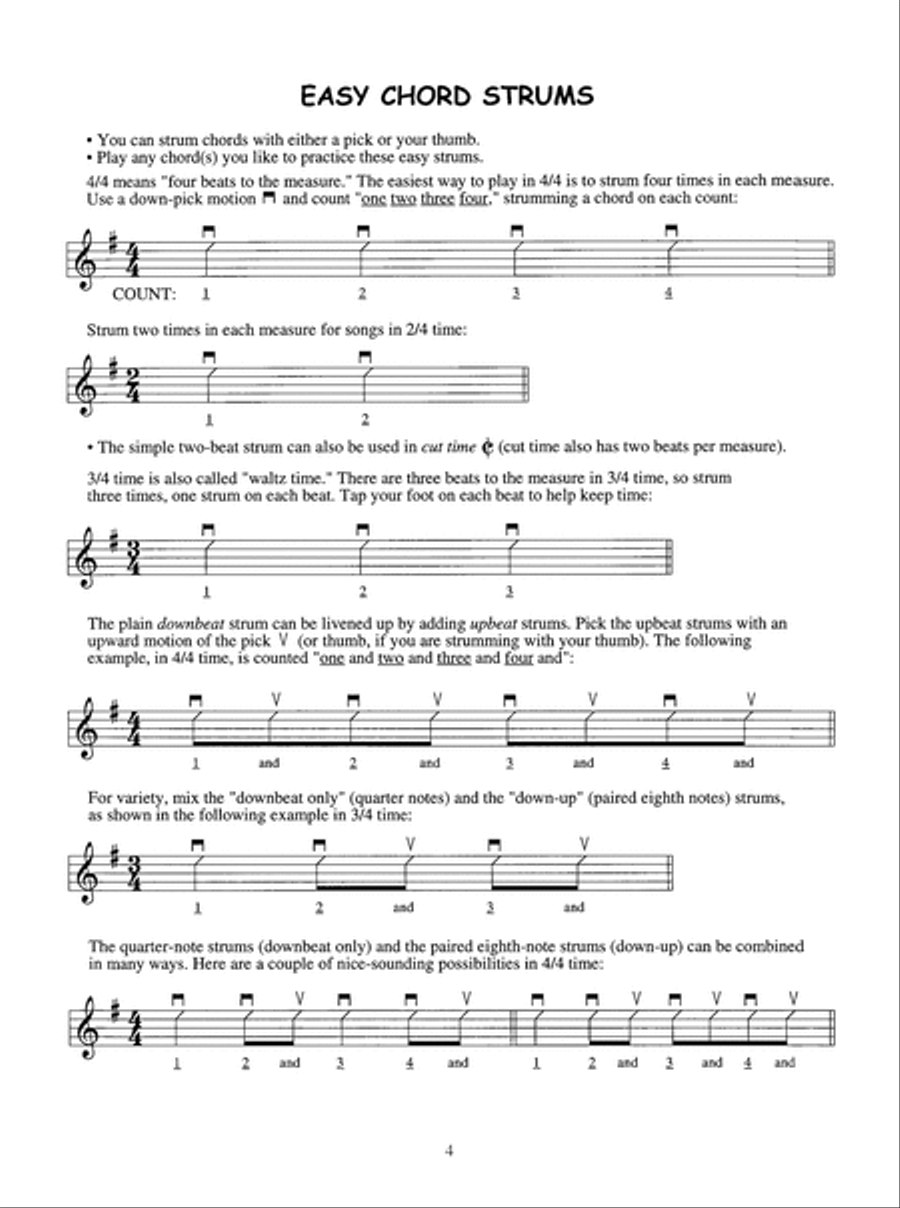 101 Three-Chord Hymns & Gospel Songs for Guitar, Banjo & Uke Banjo scores gallery preview page 10