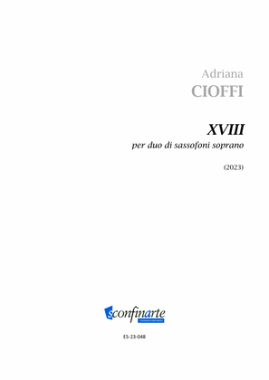 Adriana Cioffi: Canto XVIII (ES-23-048)