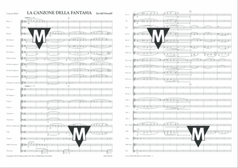 La Canzone della Fantasia Choir scores gallery preview page 2