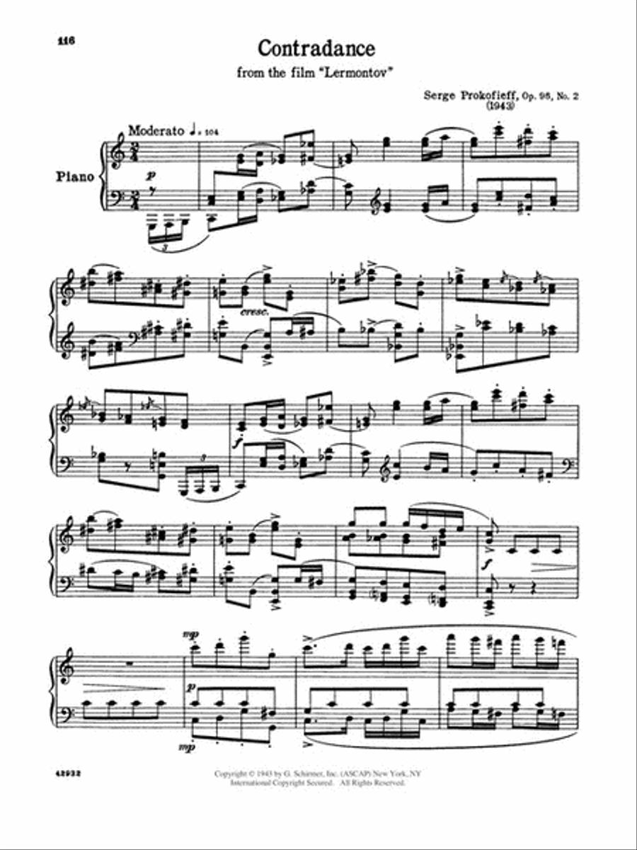 Selected Works Piano Solo scores gallery preview page 5