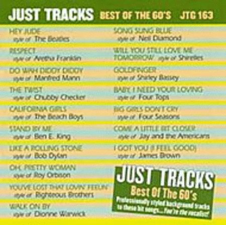 Best Of The 60's: Just Tracks (Karaoke CD) image number null