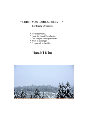 Book cover for Christmas Carol Medley II (For String Orchestra)