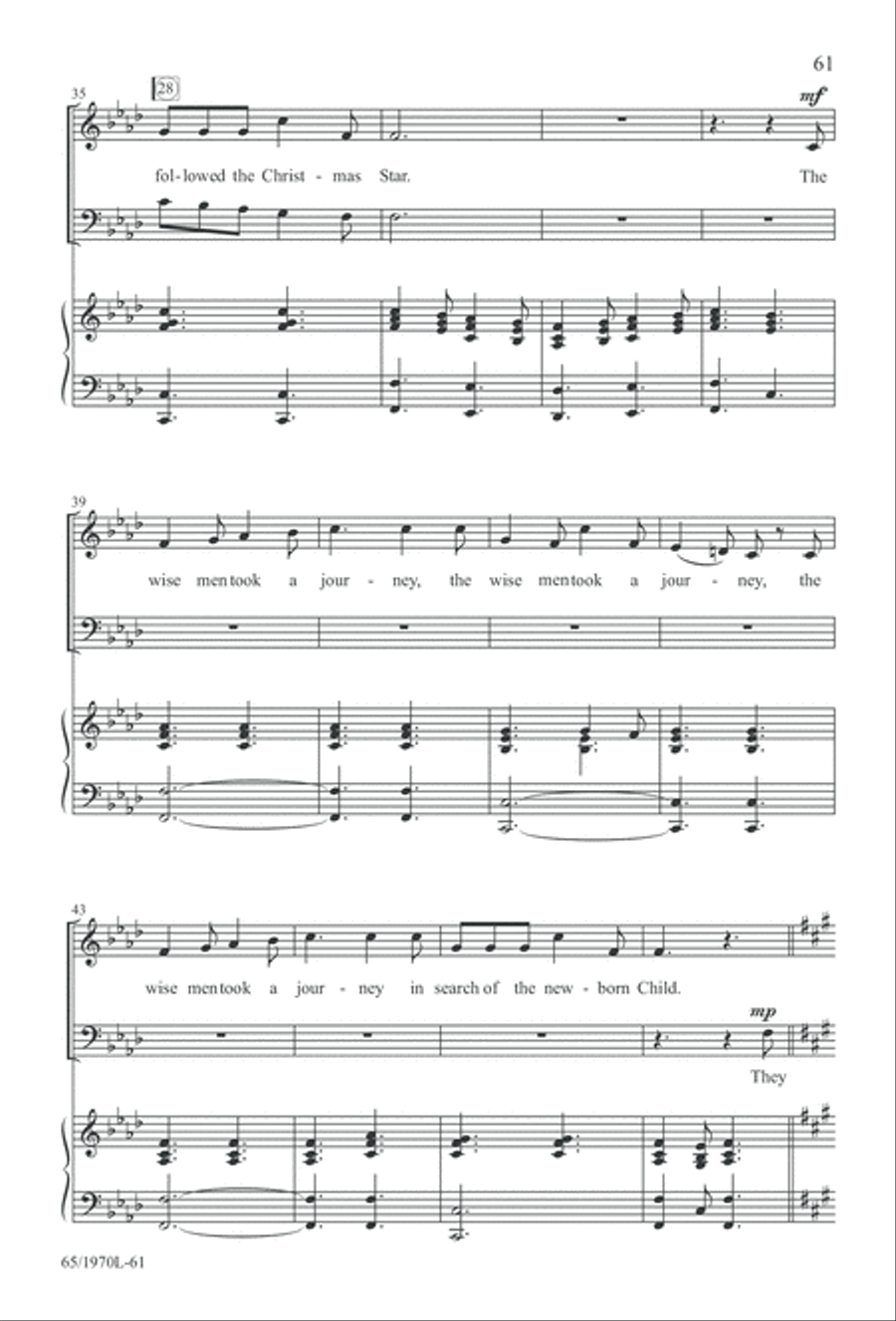 A Great and Mighty Wonder 4-Part scores gallery preview page 62