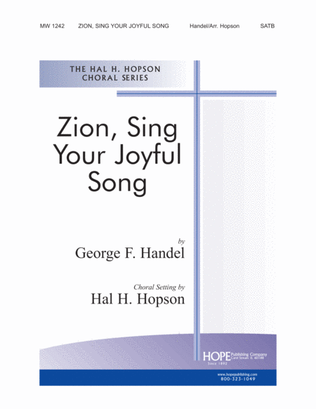Book cover for Zion, Sing Your Joyful Song