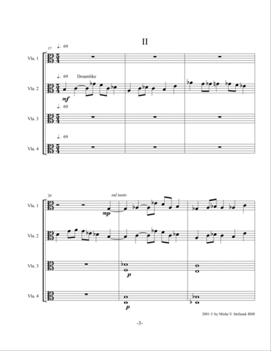 4U String Quartet scores gallery preview page 3