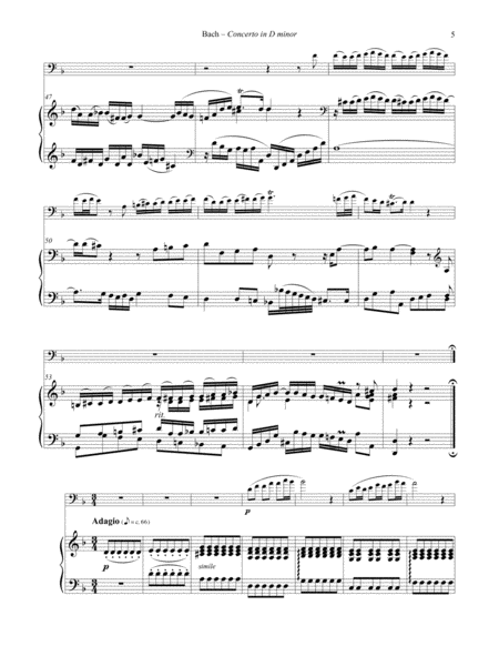 Concerto in D minor for Euphonium & Piano