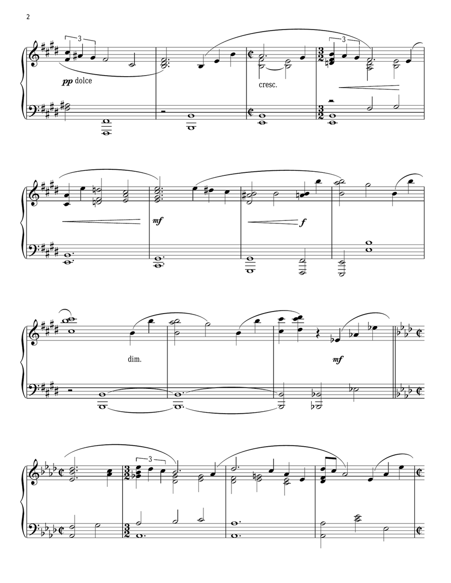 Make Our Garden Grow Piano Solo scores gallery preview page 2