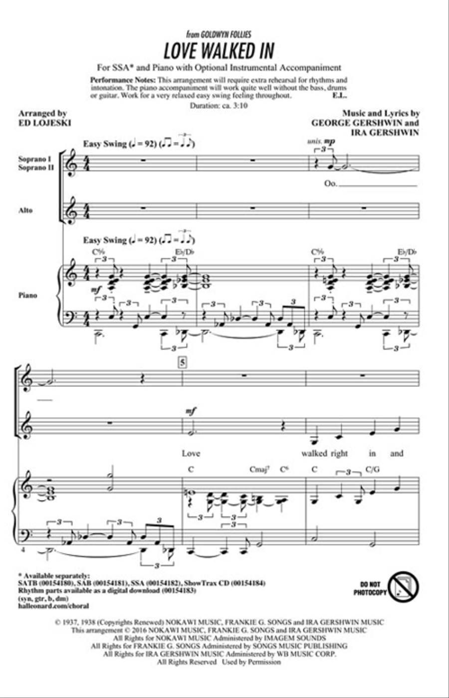 <br>Sheet music extract