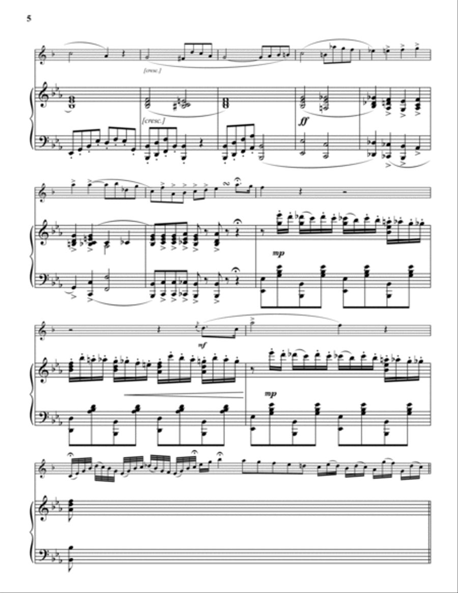 Concerto per Cornetto Op. 198, Partitura N. 184 Cornet scores gallery preview page 5