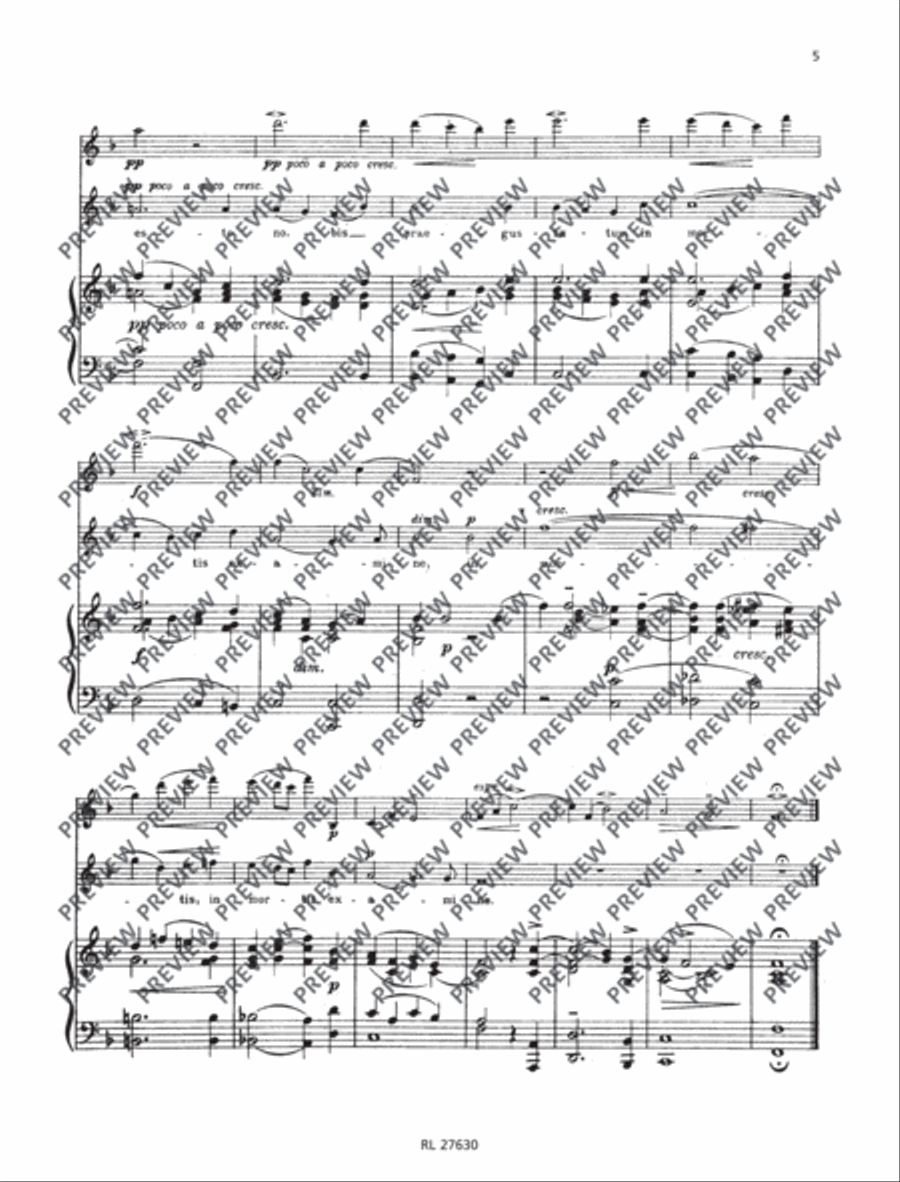 Ave verum Cello scores gallery preview page 6