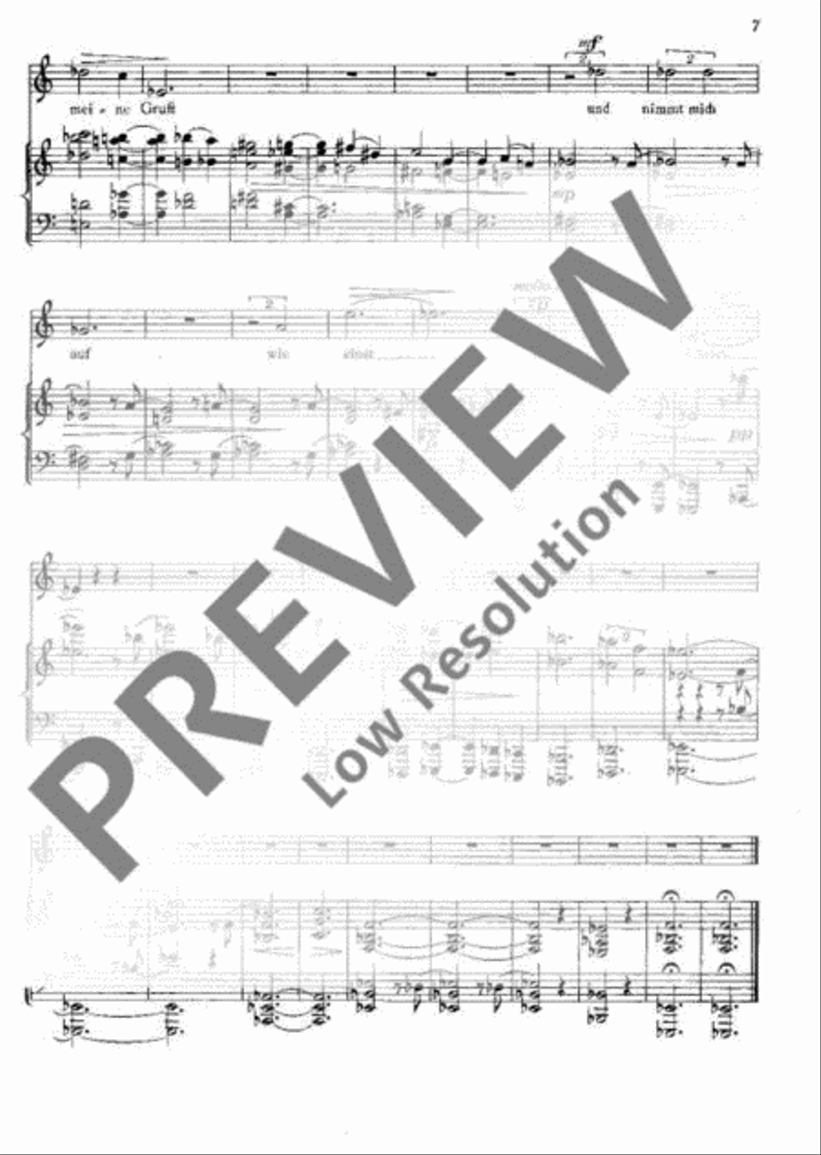 Songs with piano Soprano Voice scores gallery preview page 8