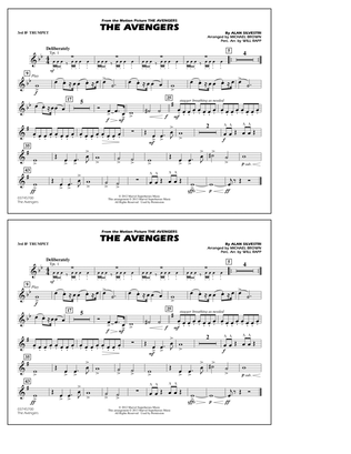 Book cover for The Avengers - 3rd Bb Trumpet