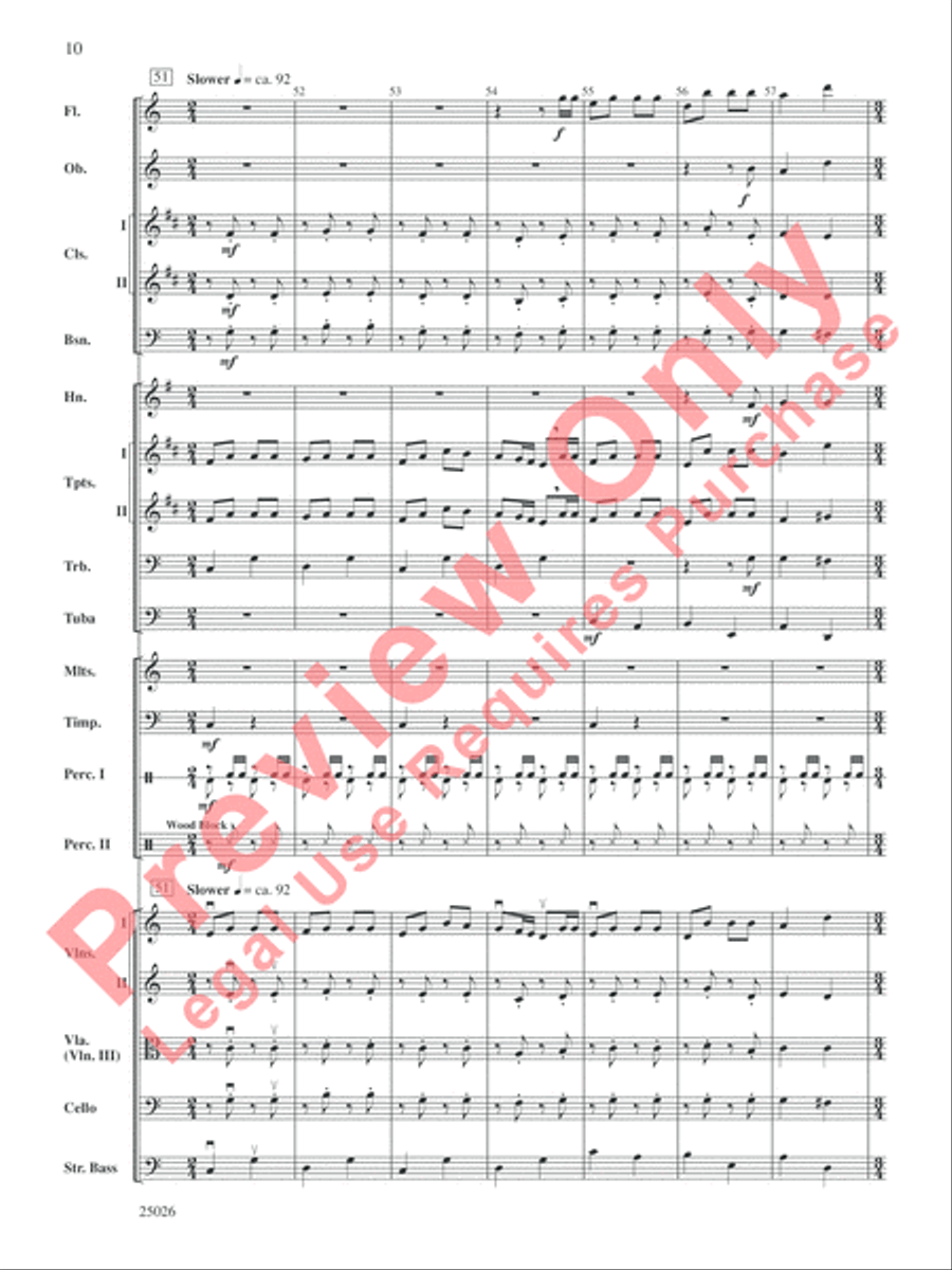 Christmas Comes Again . . . in About Three Minutes Full Orchestra scores gallery preview page 11