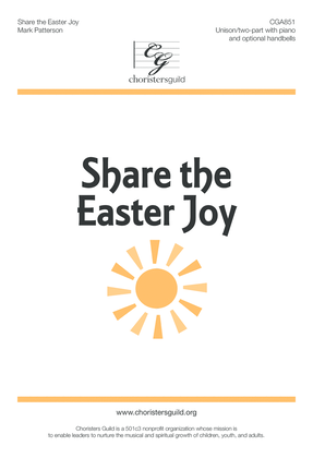 Book cover for Share the Easter Joy