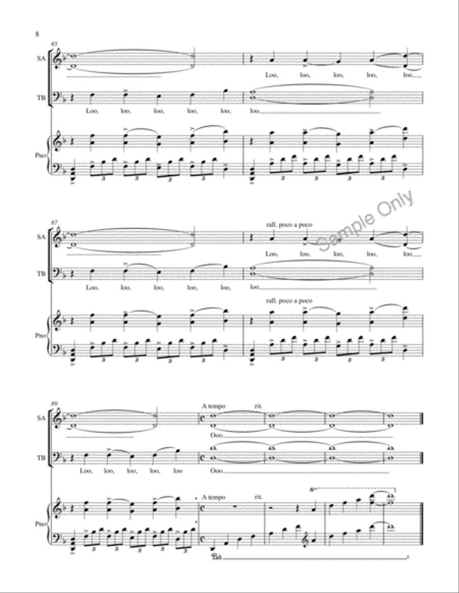 Huron Carol 4-Part scores gallery preview page 8