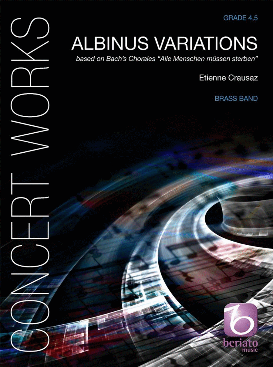 Albinus Variations Brass Band scores gallery preview page 1