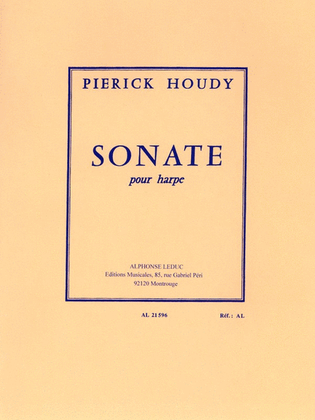 Book cover for Sonata For Harp