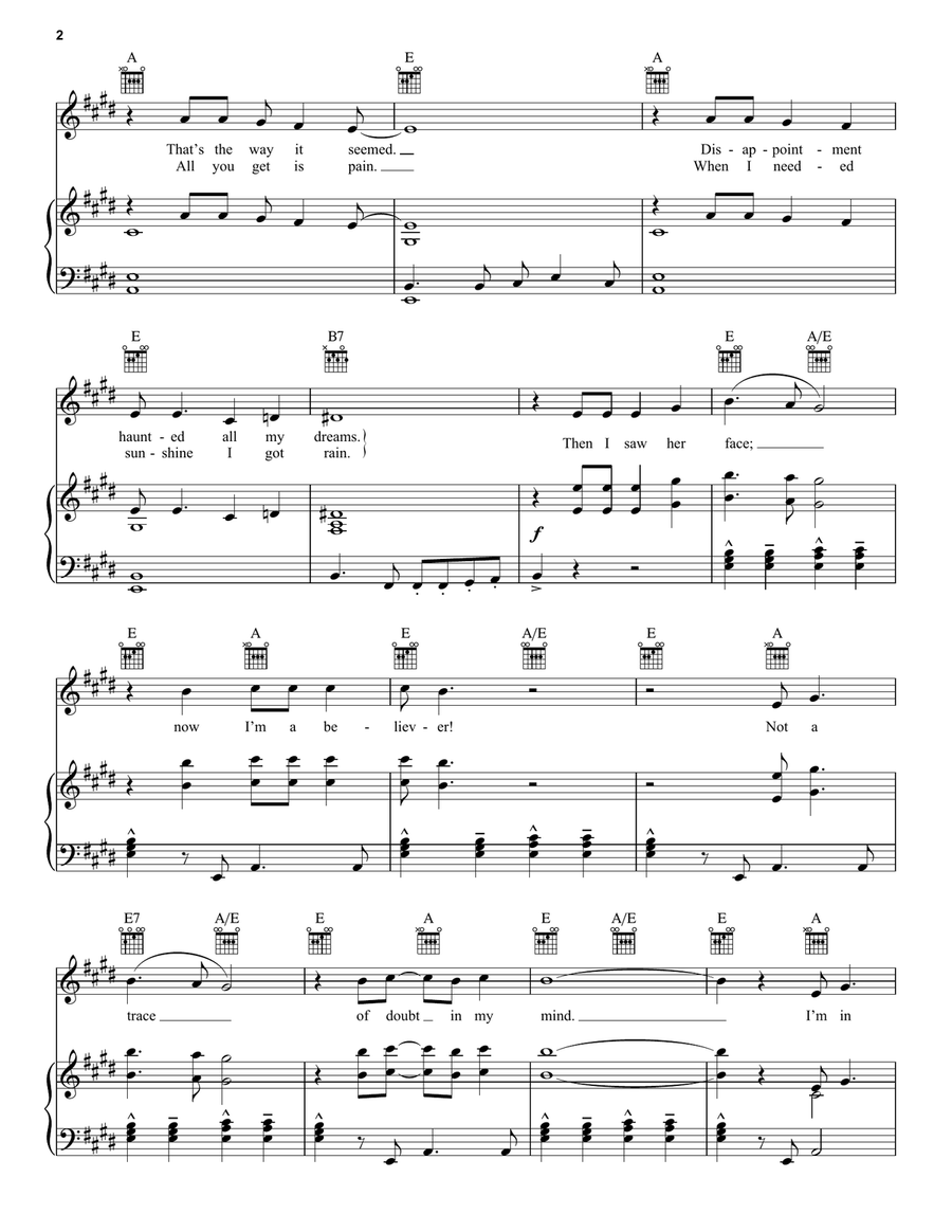 I'm A Believer Acoustic Guitar scores gallery preview page 2
