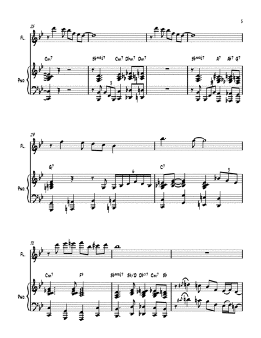 Don't Get Around Much Anymore Don't Get Around Much Anymore Flute Solo scores gallery preview page 5