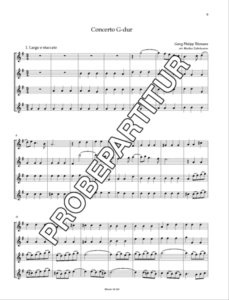 2 Concerti 2 Concerti Alto Recorder scores gallery preview page 10