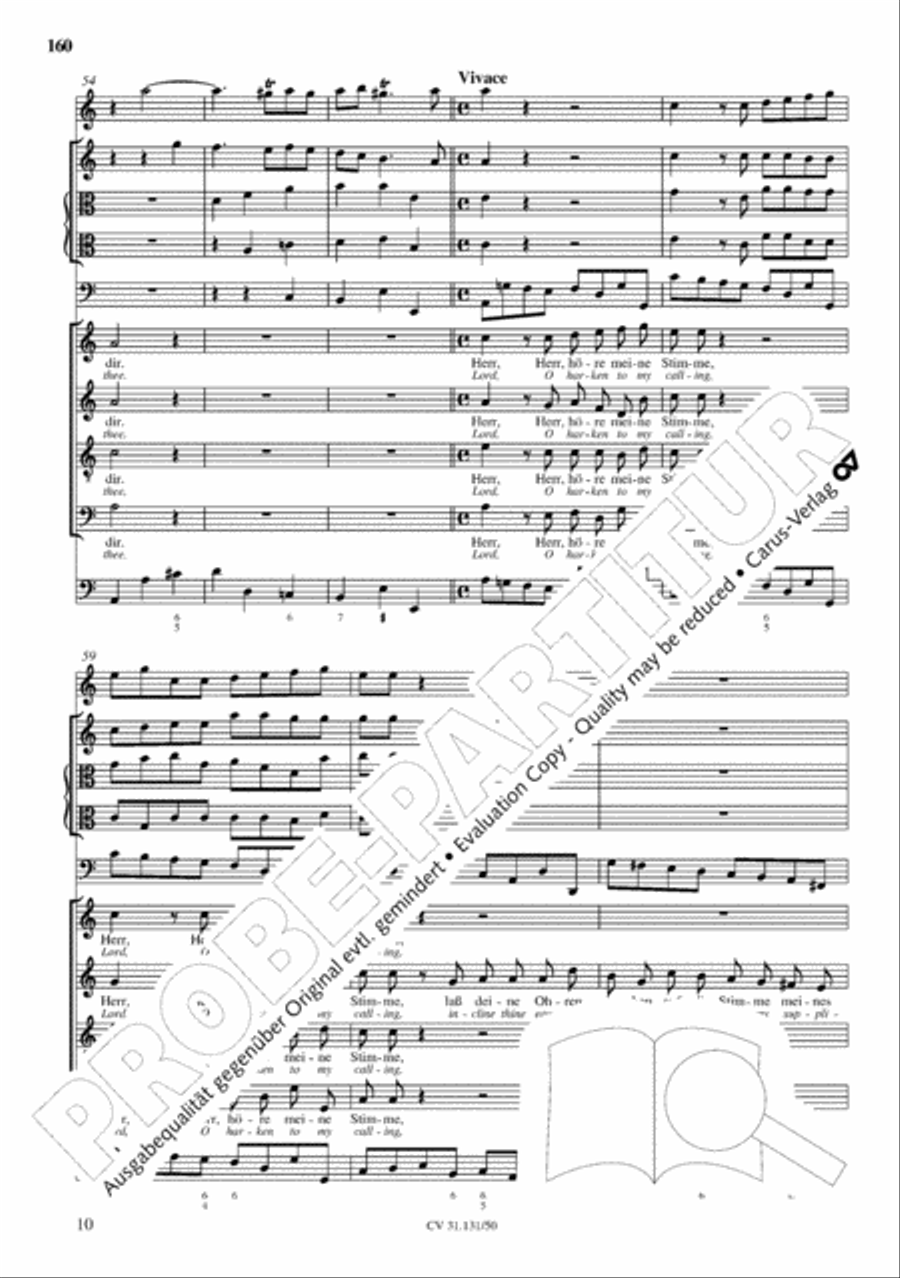The Complete Sacred Vocal Works (Das geistliche Vokalwerk) Voice scores gallery preview page 161