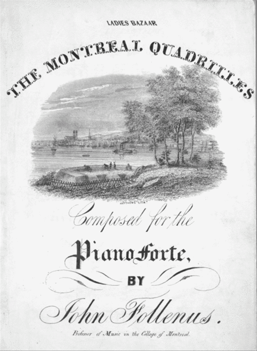 The Montreal Quadrille Piano Solo scores gallery preview page 1