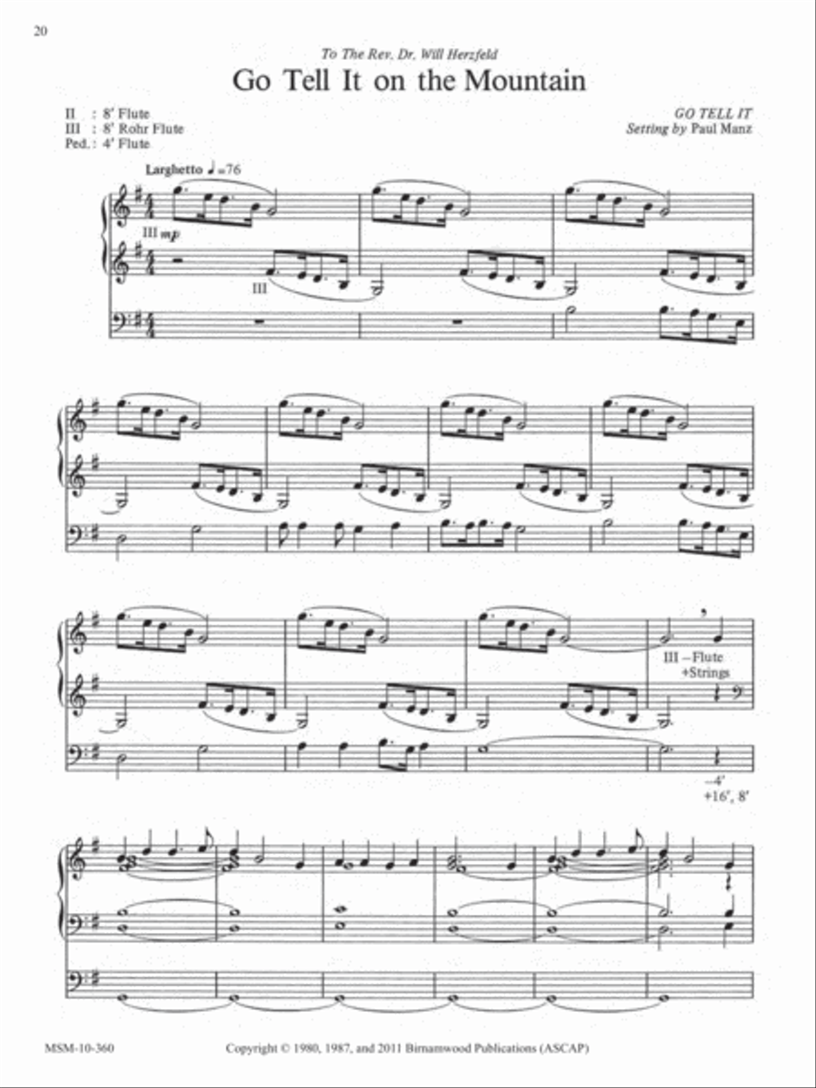 Ten Chorale Improvisations, Set 10 Organ scores gallery preview page 9