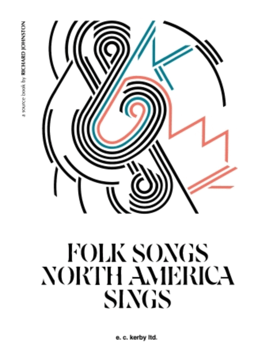 Folk Songs North America Sings Voice scores gallery preview page 1