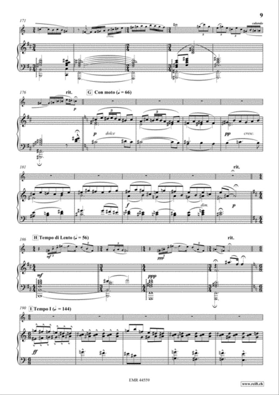 Scherzo Piano Accompaniment scores gallery preview page 10