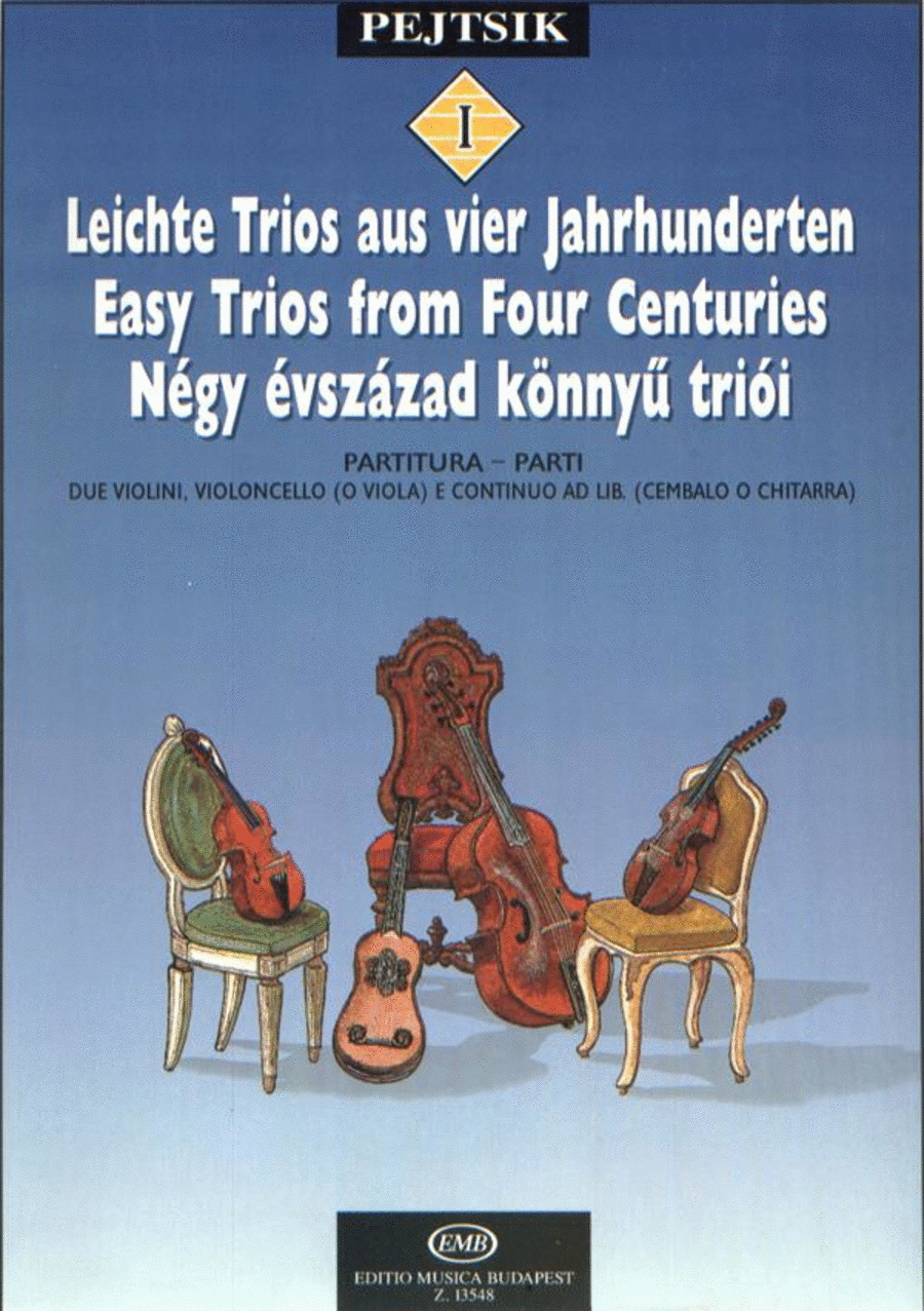 Kammermusikschule für Streicher I Leichte Trios a