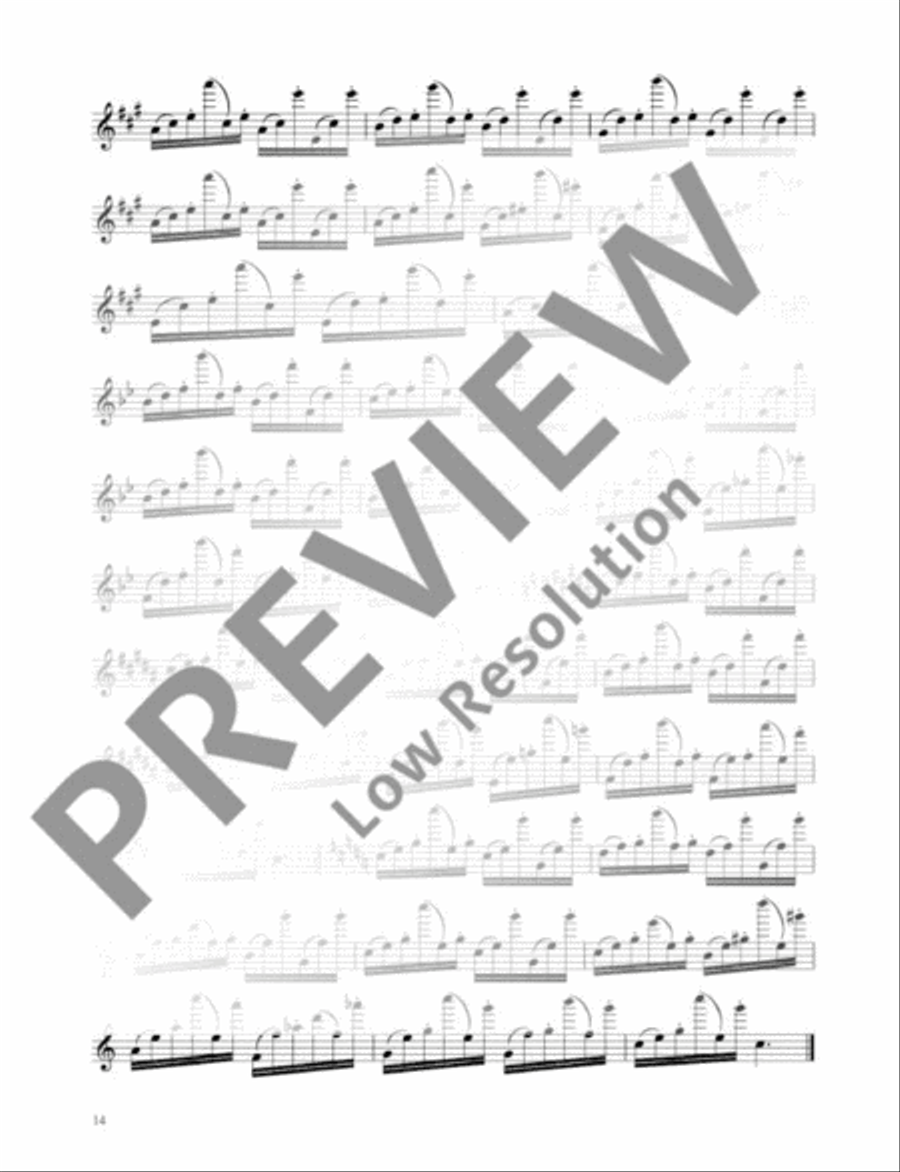 How I Stayed in Shape Flute scores gallery preview page 15