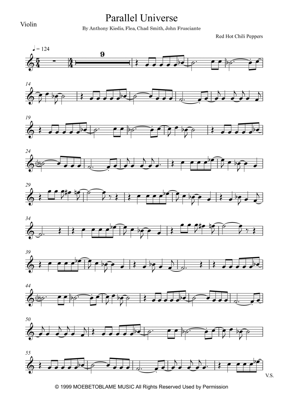 Parallel Universe Small Ensemble scores gallery preview page 1