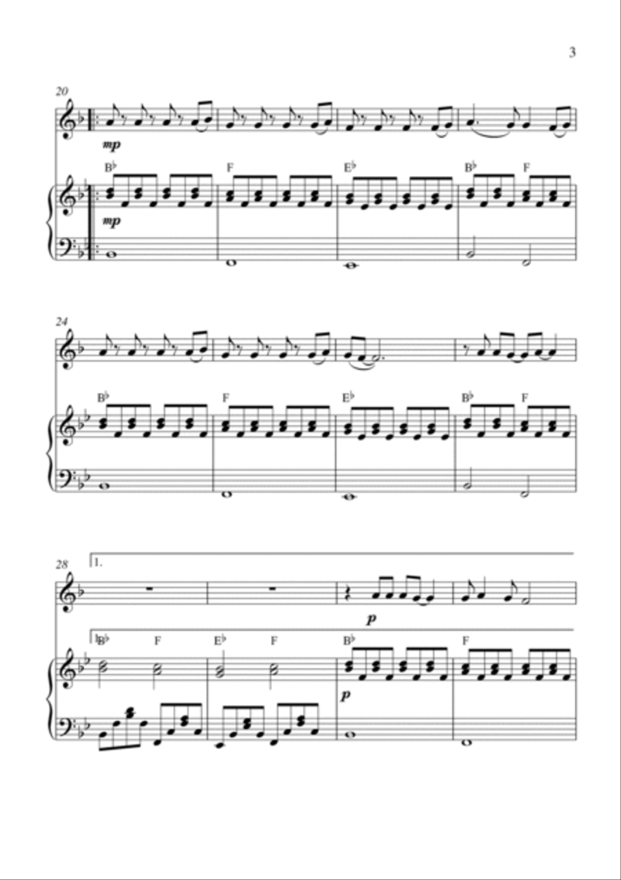 Big Big World Big Big World English Horn scores gallery preview page 3
