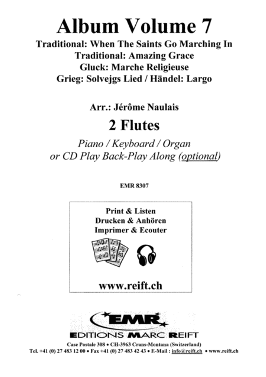Album Volume 7 Flute Duet scores gallery preview page 2