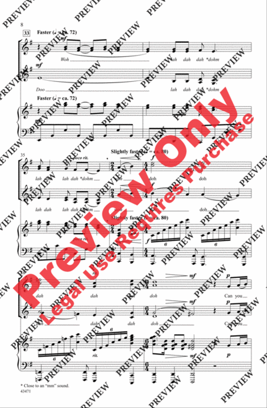 Prayer of the Children Prayer of the Children Women's Choir scores gallery preview page 7
