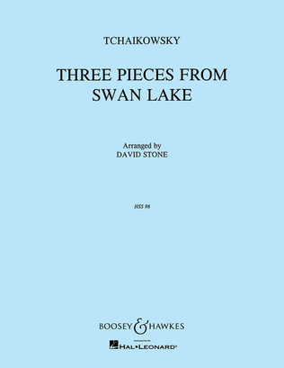 Book cover for Three Pieces from Swan Lake