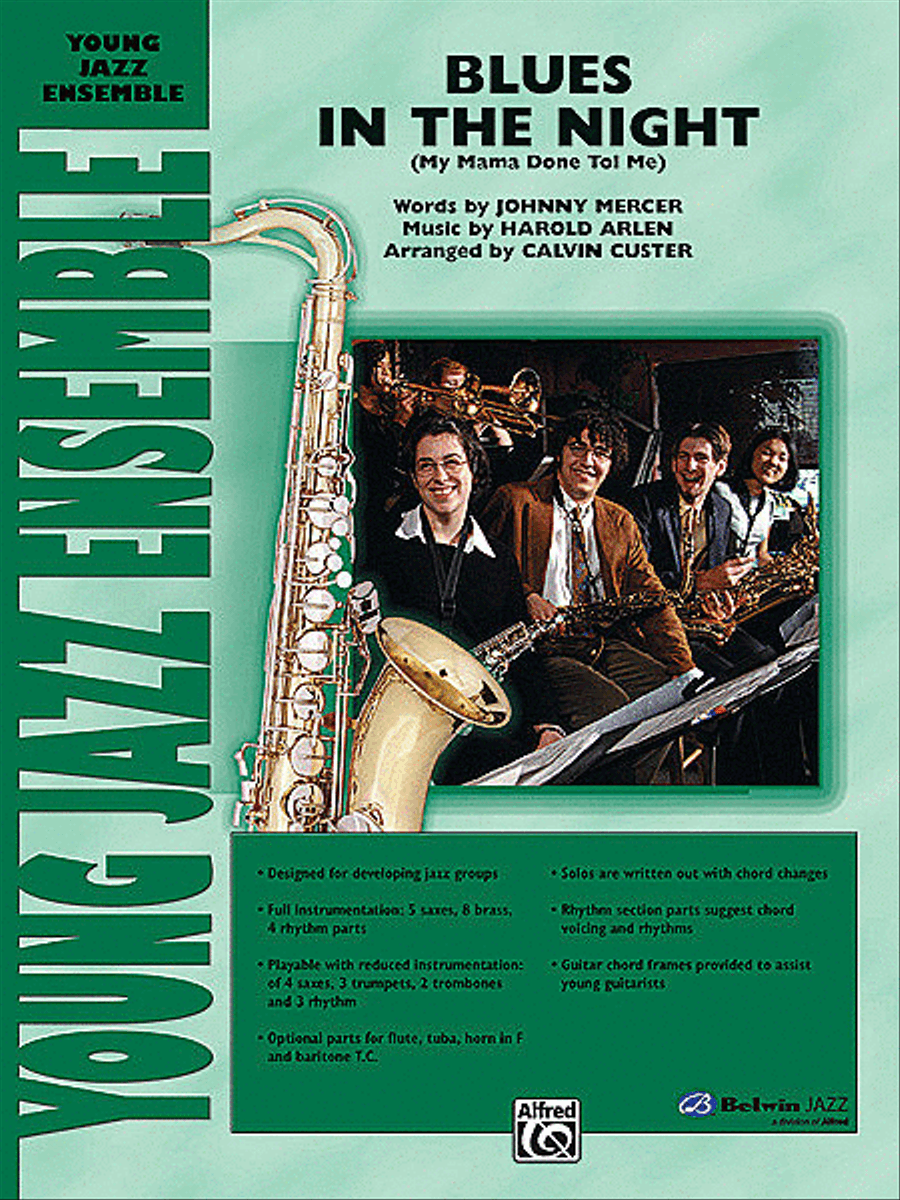 Blues in the Night Jazz Ensemble scores gallery preview page 1