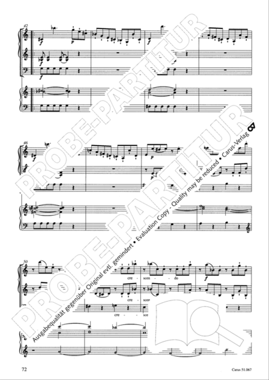 Church Sonatas Collection / Songbook scores gallery preview page 73