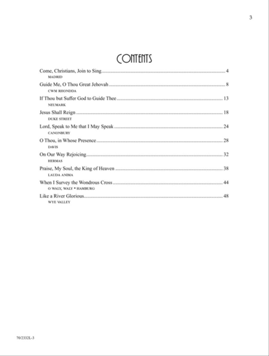 Like a River Glorious Organ scores gallery preview page 3