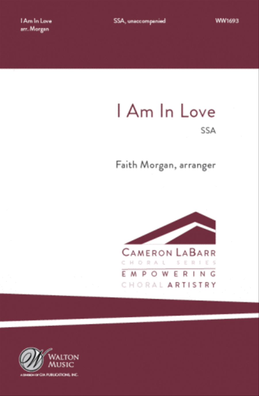 I Am In Love SSA scores gallery preview page 1