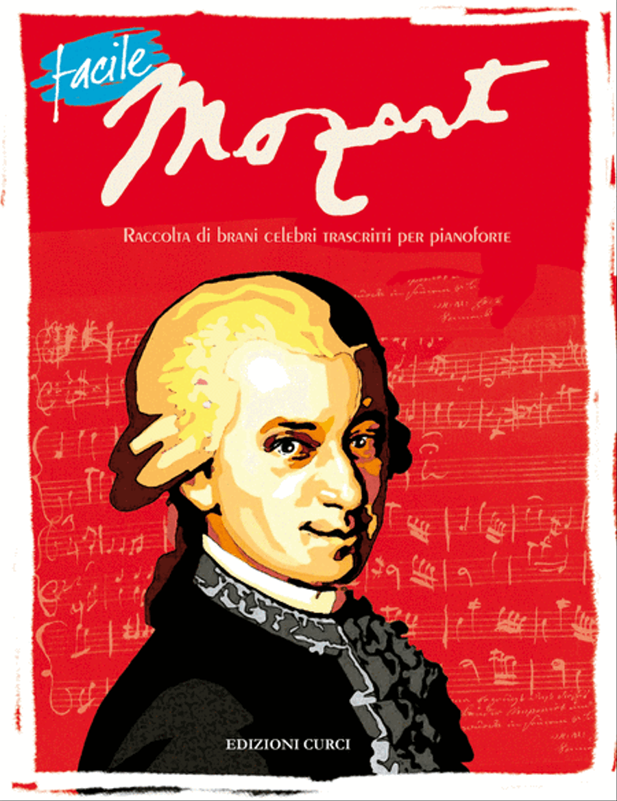 Facile Mozart Piano Solo scores gallery preview page 1